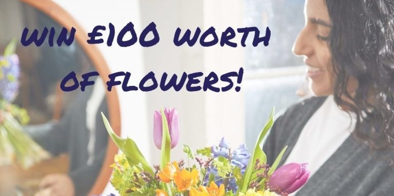 Win £100 worth of Bloom & Wild flowers!